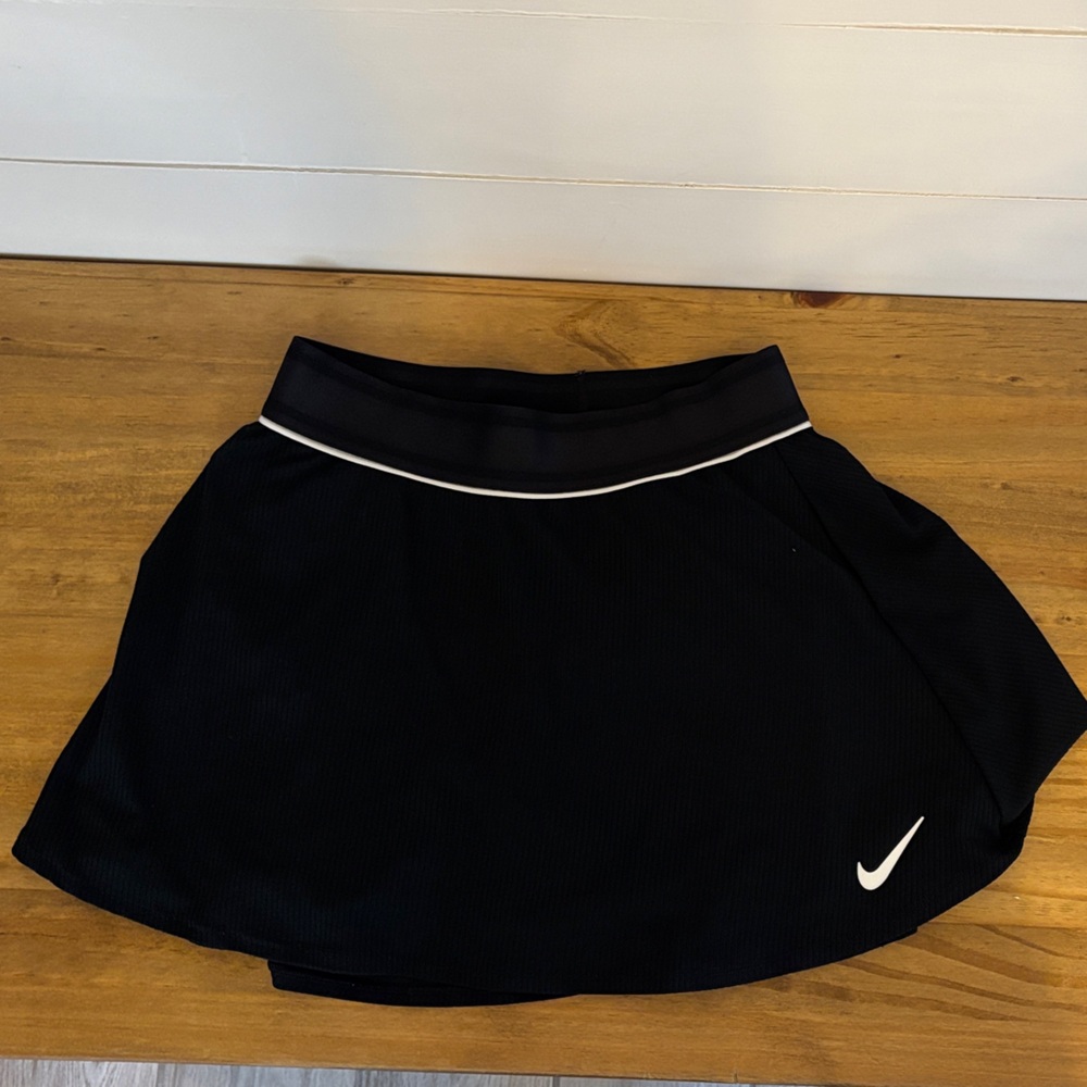 Nike Black Skirt with White Logo